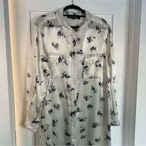 Sies Marjan satin shirt dress size 12